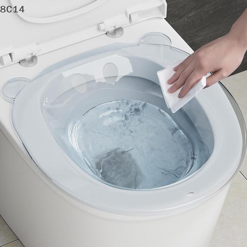 [8C14] Nhà vệ sinh tại nhà dành cho nữ Phụ kiện riêng tư Giặt mông Đặc biệt Lưu vực Squatg miễn phí dành cho phụ nữ mang thai Lưu vực dưỡng ẩm cho bà bầu [8C]