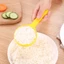 Ở Lại Nửa Vòng Tròn Cơm Khuôn Cho Gia Đình Nấu Nhựa Bán Cầu Muỗng Cơm Khuôn