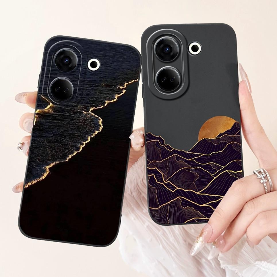 Ốp lưng Tecno Camon 20 20s Pro 5G 4G Ốp lưng silicon mờ cho Camon 20 Premier Bơ Girly Vỏ điện thoại thời trang