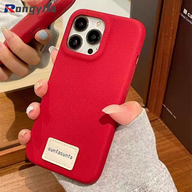 Ins Style Thời Trang Vải Lanchee Da Cảm Giác Cho Vivo V40 V30 V29 V27 Pro V27E V23 V21 5G 4G V21a V20 Pro V15 Vỏ Mềm Đơn Giản Chống Sốc Điện Thoại Doanh Nhân
