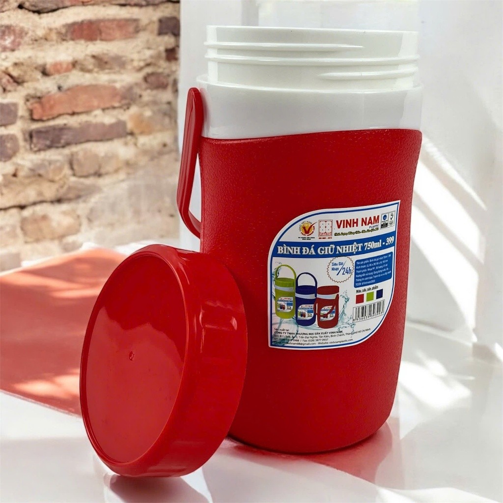 Bình Đá Giữ Nhiệt NẮP BẰNG Vinh Nam 750ml 1L 1.5L 2L 4L Giữ Nhiệt Đến Hơn 24h Bình Nước Giữ Nhiệt