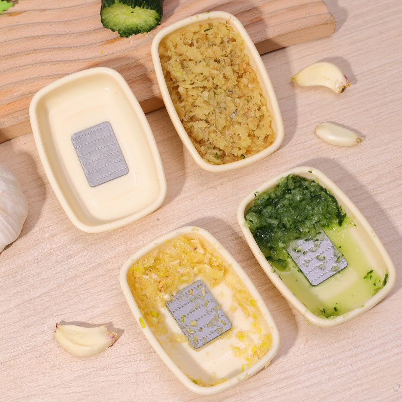 Khay mài tỏi gừng thủ công