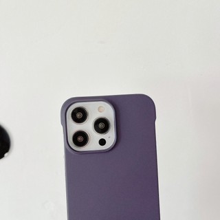 Ốp điện thoại không khung nhựa cứng màu kẹo cho iPhone 16 15 14 Plus 13 12 11 Pro XS Max XR X Cover