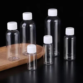 Đồ dùng lưu trữ tại nhà - Chai du lịch di động - Chai nhựa có thể nạp lại trong suốt - Hộp đựng mỹ phẩm lọ đựng mỹ phẩm - Chai niêm phong rỗng PET - Dành cho kem dưỡng da