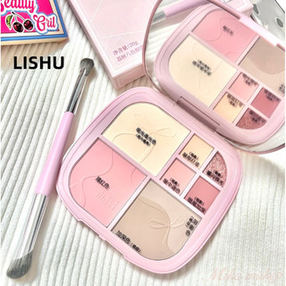 LISHU  Bảng Phấn Mắt Phong Cách Ngọt Ngào Đa Năng