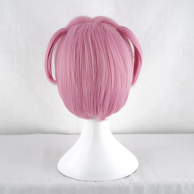 GN Doki Doki Văn Học Câu Lạc Bộ Natsuki Màu Hồng Cosplay Tóc Giả Tóc Giả Chịu Nhiệt Tiệc Halloween NG