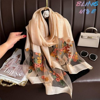 Thêu Mô Phỏng Khăn Lụa Nữ Xuân Thu Tất Cả Trận Đấu Thêu Gạc Khăn Thanh Lịch Phù Hợp Với Mỏng Phong Cách Trang Trí Khăn Dài
