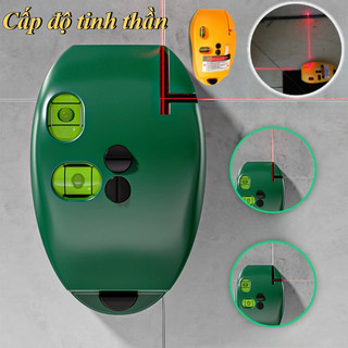 Hồng Ngoại Độ Chính Xác Cao Ánh Sáng Mạnh 90 Độ Laser Điện Tử Đường Thẳng Mức Bong Bóng,Mức laser