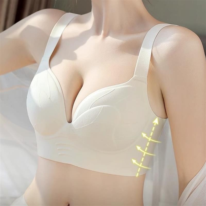 Quần Lót Liền Mạch Nữ Kích Thước Lớn Push-up Áo Ngực Có Thể Điều Chỉnh