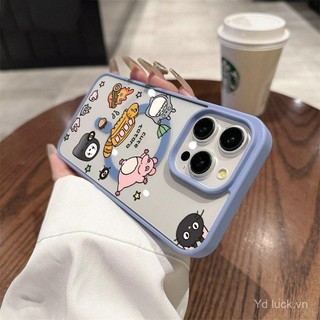 Ốp điện thoại từ tính hình Totoro dễ thương, chống sốc, tương thích với iPhone 12 11 16 Pro Max 15 14 Pro 13 12 Pro 11 Pro 16 15 Pro 14 Plus 13 Pro 12 Pro Max 11 Pro Max 16 Pro 15 Pro Max 14, chống mồ hôi và chống sốc