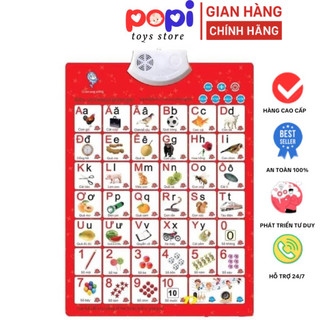 Bảng Chữ Cái Và Chữ Số Tiếng Việt Điện Tử Có Giọng Nói Cho Bé Tập Đọc  Bộ Đồ Chơi Giáo Dục Nhua442