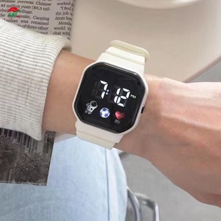 Đồng hồ điện tử kỹ thuật số Led Phi hành gia Mặt vuông lớn Đồng hồ màn hình Led cho trẻ em Học sinh