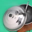 Vỏ nắp nồi tròn GILL, Bộ phận nồi 28 / 32 / 36 / 40cm Vỏ nồi bằng thép không gỉ, Bền đa năng có núm Chảo rán Hộ gia đình