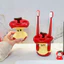 ✈️Giao Hàng 24h✈️ Apple Shape Giá đỡ bàn chải đánh răng bằng gốm cao cấp Đế kem đánh răng Đồ trang trí phòng tắm