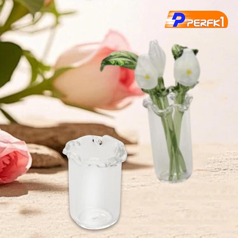 Bình Thủy Tinh Nhỏ Sắp Xếp Hoa Hộp Đựng Trang Trí Sưu Tập Trang Trí Ấm Hoa Thanh Lịch Cho Bàn Gia Đình Trung Tâm