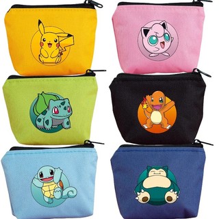 Ví Pokemon Dây Kéo Đồng Xu Không Ví Thẻ Ngân Hàng Túi Bảo Quản Thời Trang Trẻ Em Quà Tặng Sinh Nhật
