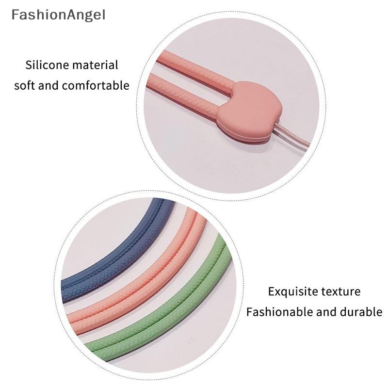 FashionAngel Cổ Silicon Dài Dây Điện Thoại Dây Buộc Điện Thoại Di Động Dây Đeo Cho Android Móc Khóa Túi Trang Trí VN