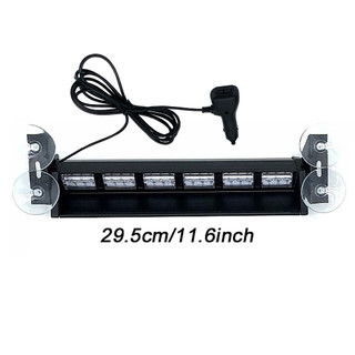 Thanh đèn cảnh báo LED khẩn cấp 12V/24V cho kính chắn gió ô tô, nhấp nháy, dùng cho cảnh sát