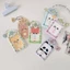 Khung Ảnh SAMO, Tấm Bảo Vệ Màn Hình Thẻ Thần Tượng PVC Photocard Giá Đỡ Móc Khóa, Động Vật Hoạt Hình Treo Trang Trí ID Huy Hiệu Giá Đỡ