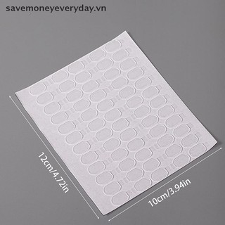 [savemoneyeveryday] 60 Miếng Gel Băng Keo Hai Mặt Không Dấu Vết Hình elip Cho Móng Tay Giả Đế Trưng Bày Miếng Dán Keo Thạch Mềm Siêu Mỏng [vn]