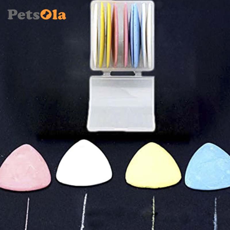10x Thợ may Phấn đầy màu sắc để đánh dấu Quilting