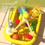 Đồ chơi trẻ em Máy rửa chén nước tuần hoàn điện Bể rửa rau Baby Home Kitchen Girls 2-4 tuổi cho bé bộ nấu ăn