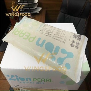 [THÙNG 6 BỊCH] Trân châu 3Q Zion bịch 2kg - topping trà, trà sữa, trân châu trắng