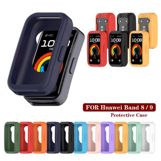Vỏ silicon mềm cho Huawei Band 10 / 9 / 8 Vỏ bảo vệ siêu nhẹ Trang trí vỏ đồng hồ (Không bao gồm bảo vệ màn hình)