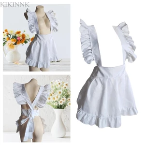 Kikin Người Giúp Việc Cosplay Tạp Dề Người Giúp Việc Trang Phục Hóa Trang Nửa Tạp Dề Bồi Bàn Người Hầu Trang Phục Tạp Dề Bé Gái Cosplay Eo