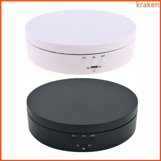 Giá đỡ màn hình xoay KRA Giá đỡ màn hình xoay điện 360 độ để trưng bày Trang sức Sản phẩm Chụp ảnh Trang sức M