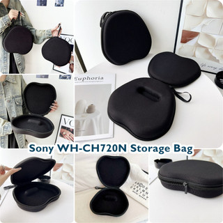 [imamura] Dành Cho Tai Nghe Sony WH-CH720N Vỏ Tai Nghe EVA Màu Đen Nguyên Chất Vỏ Hộp Đựng Tai Nghe Túi Bảo Quản