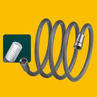 HL Nylon Vòi Tắm Linh Hoạt Đính Kèm Dễ Dàng Lắp Đặt Vòi Tắm Dài 5FT Cho Đầu Tắm Cầm Tay Vệ Sinh Bidet Sprayer