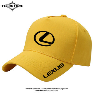 Logo Lexus nắp mỏ vịt nam nữ cotton thấm mồ hôi che nắng Có thể điều chỉnh Đường phố mũ bóng chày thể thao ngoài trời và giải trí 0521