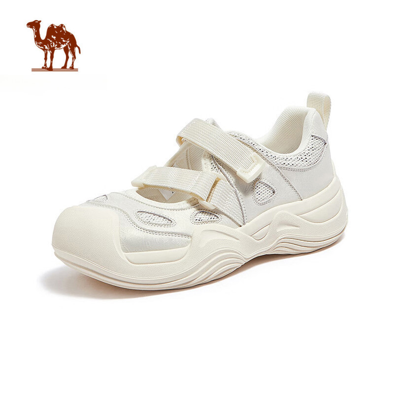 Ảnh Giày nữ CAMEL CROWN Thể thao ngoài trời rỗng thoáng khí Giày bố cổ điển thông thường 1