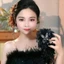 OUSXA Nắm Kẹp, Lông Hoa Ngọc Trai Vải Vuốt Tóc, Thời Trang Bốn Hoa Tua Rua Cá Mập Kẹp Cho Bé Gái