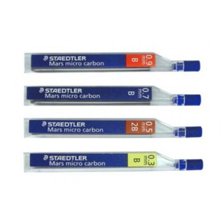 Ruột chì bấm, ruột chì kim STAEDTLER MARS Đức 0.3 - 0.5 - 0.7 - 0.9