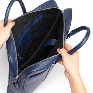 Cặp da nam công sở cao cấp FTT Leather chất liệu da bò vân hạt bền bỉ T012NV