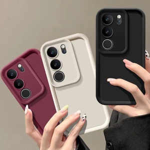 Dành Cho Realme 100i 100 C85 C83 C71 C73 C75 C75X 14X 15 14 13 Pro Plus Note 80 70 60X 50 V60 Pro 4G 5G Matte Back Phone Cover Skin Feel Protection Vỏ Chống Sốc