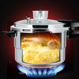 Nồi Áp Lực YMIFI, Bếp Gas Chống Hợp Kim Nhôm, Chất Lượng Cao Có Khay Hấp Dung Tích 3-13L Nồi Nấu Ăn Nhà Bếp Nấu Thực Phẩm Gia Đình