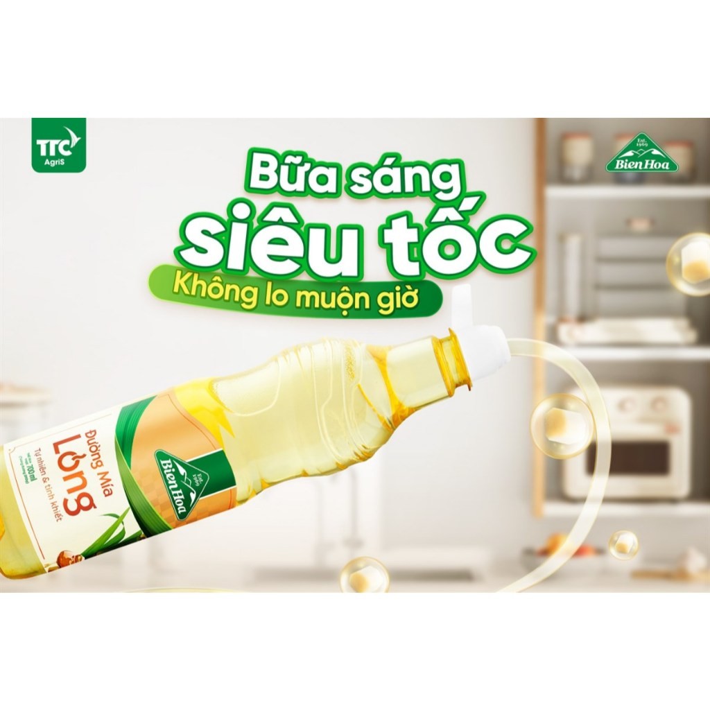 Đường Mía Lỏng Biên Hòa 700ml - Nước Đường Ngọt Tự Nhiên, An Toàn, Tiện Dụng Cho Sức Khỏe
