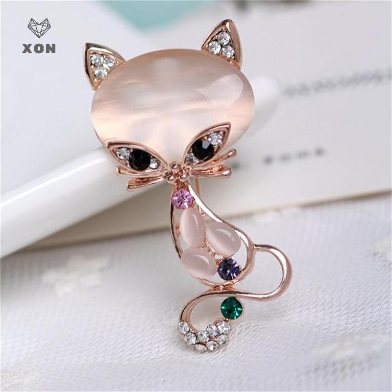 XON Ghim Cài Áo Hình Con Cáo Thời Trang