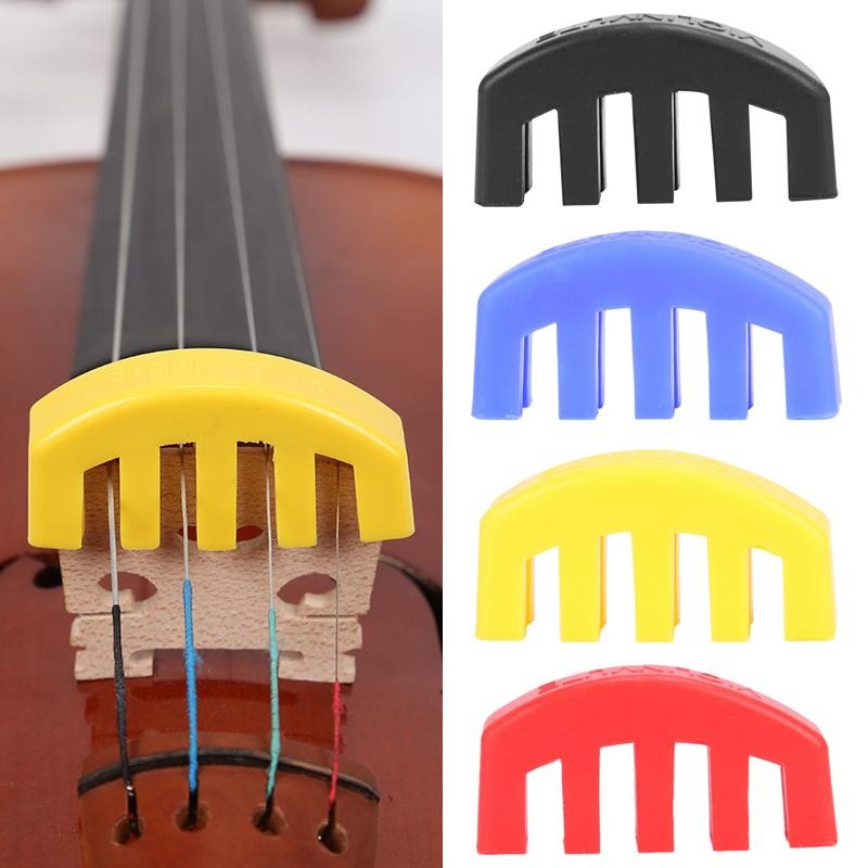 Bộ giảm thanh tắt tiếng đàn Violin cao su TMOY cho 4 / 4 3 / 4 1 / 2 Phụ kiện luyện tập Violino TCS