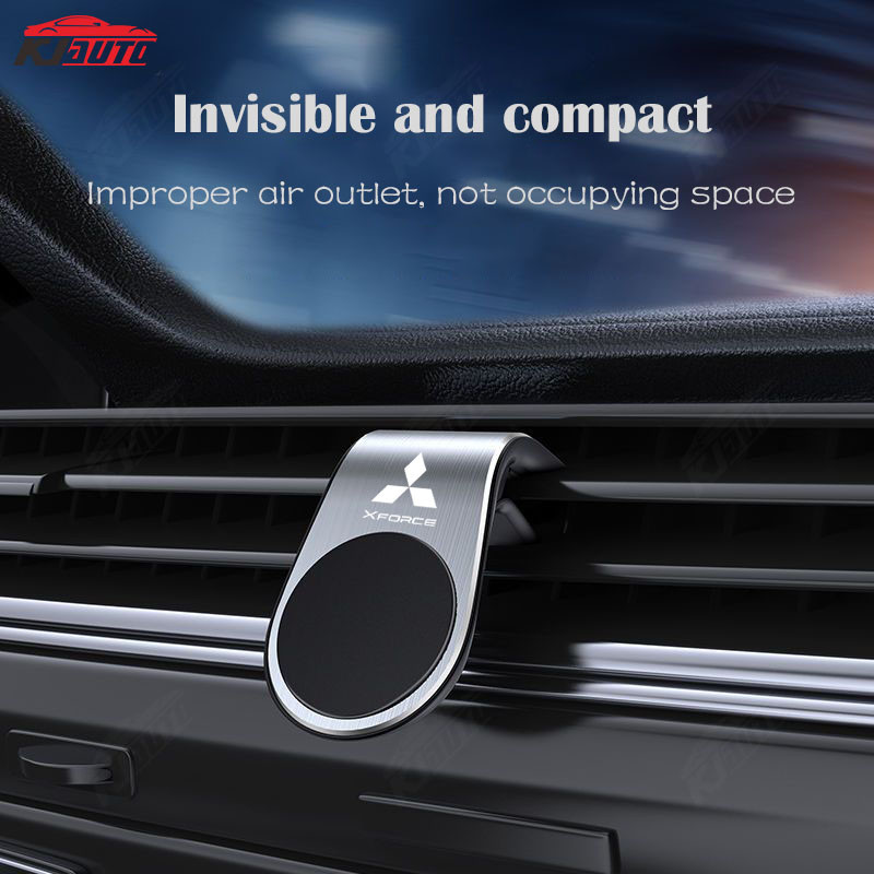 Giá đỡ điện thoại thông hơi điều hòa ô tô Mitsubishi Xforce Nam châm Mini Hút giá đỡ điện thoại thông minh hình chữ L