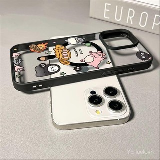 Ốp điện thoại từ tính hình Totoro dễ thương, chống sốc, tương thích với iPhone 12 11 16 Pro Max 15 14 Pro 13 12 Pro 11 Pro 16 15 Pro 14 Plus 13 Pro 12 Pro Max 11 Pro Max 16 Pro 15 Pro Max 14, chống mồ hôi và chống sốc