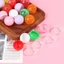 100 Viên nang bán hàng tự động rỗng bằng nhựa nửa màu trong suốt tròn VN