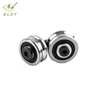 [MAO] SG15 SG20 SG25 SG66 + M5 M6 M8 Vòng bi ròng rọc thép vít Hướng dẫn theo dõi Con lăn VN