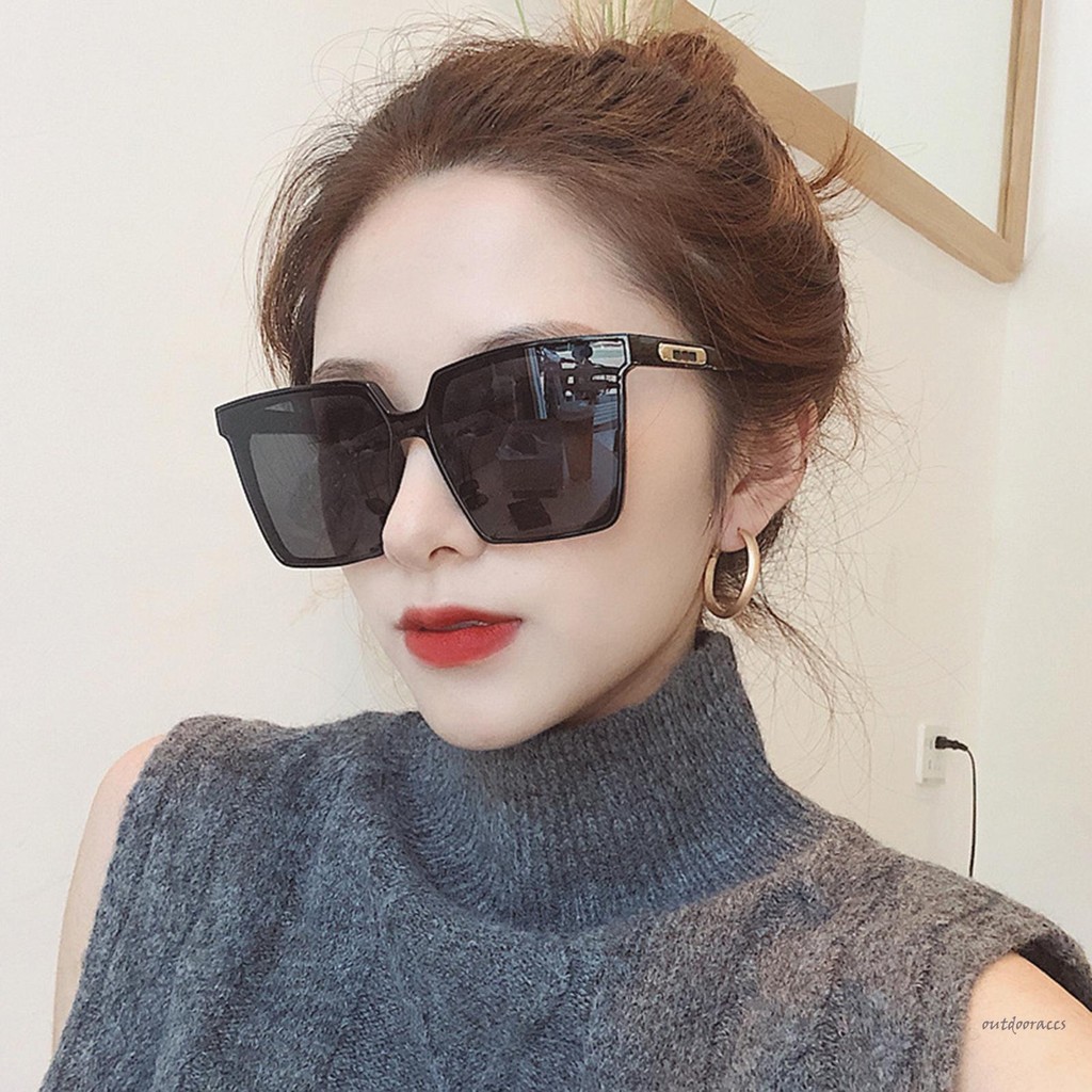 Kính râm gọng vuông lớn Retro Kính râm màu Unisex cho các hoạt động ...