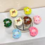 Nút nhấn vệ sinh bánh quy M&M dễ thương nghệ thuật móng tay đặc biệt cao cấp sáng tạo trang trí nút xả nước nhà vệ sinh FXIE