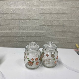 [Giá Xưởng] Set 2 Hũ Thủy Tinh 500ml NO 9036 – Trong Suốt Cao Cấp, Đựng Gia Vị, Ngũ Cốc, Mứt