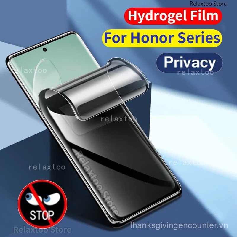 Phim hydrogel mềm bảo mật cho Honor 200 100 90 70 60 20 Magic7 Magic4 Magic5 Magic6 Pro Lite 90Lite 90Pro 70Pro+ X6A X8 X9C X9A X9B X8B X50 Honor90 Honor200 Honor100 Pro Smart Hon
